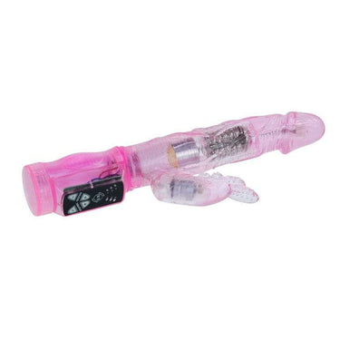 Vibratore Rabbit curvato con 3 funzioni di vibrazione e rotazione